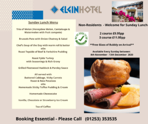 Late Offers - Elgin Hotel